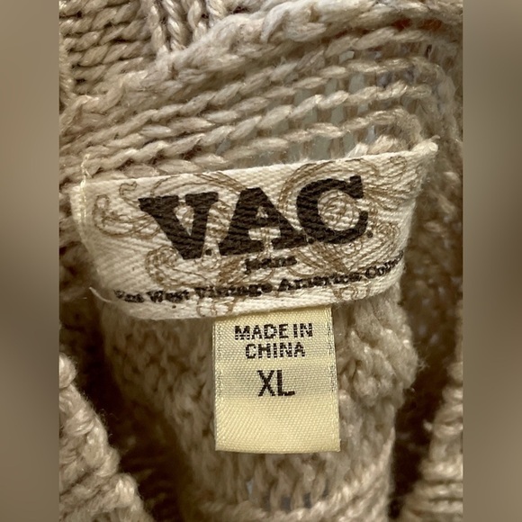 V.A.C. Nine West Vintage Authentic Collection Fringe Sweater Size XL EUC - Picture 3 of 4